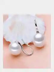 Серьги с жемчужиной