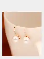 Серьги с жемчужиной