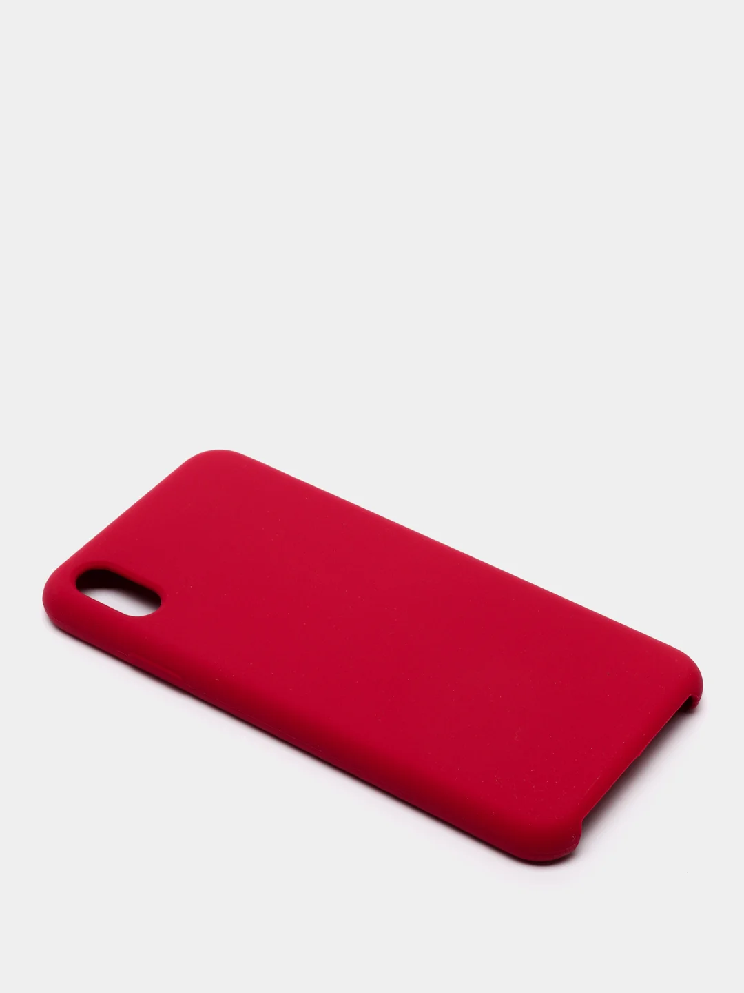 Багровый чехол Silicone Case силиконовый с микрофиброй IPhone 5/5s/SE 6/6s 7/8 7+/8+ X/XS / 11 / 12
