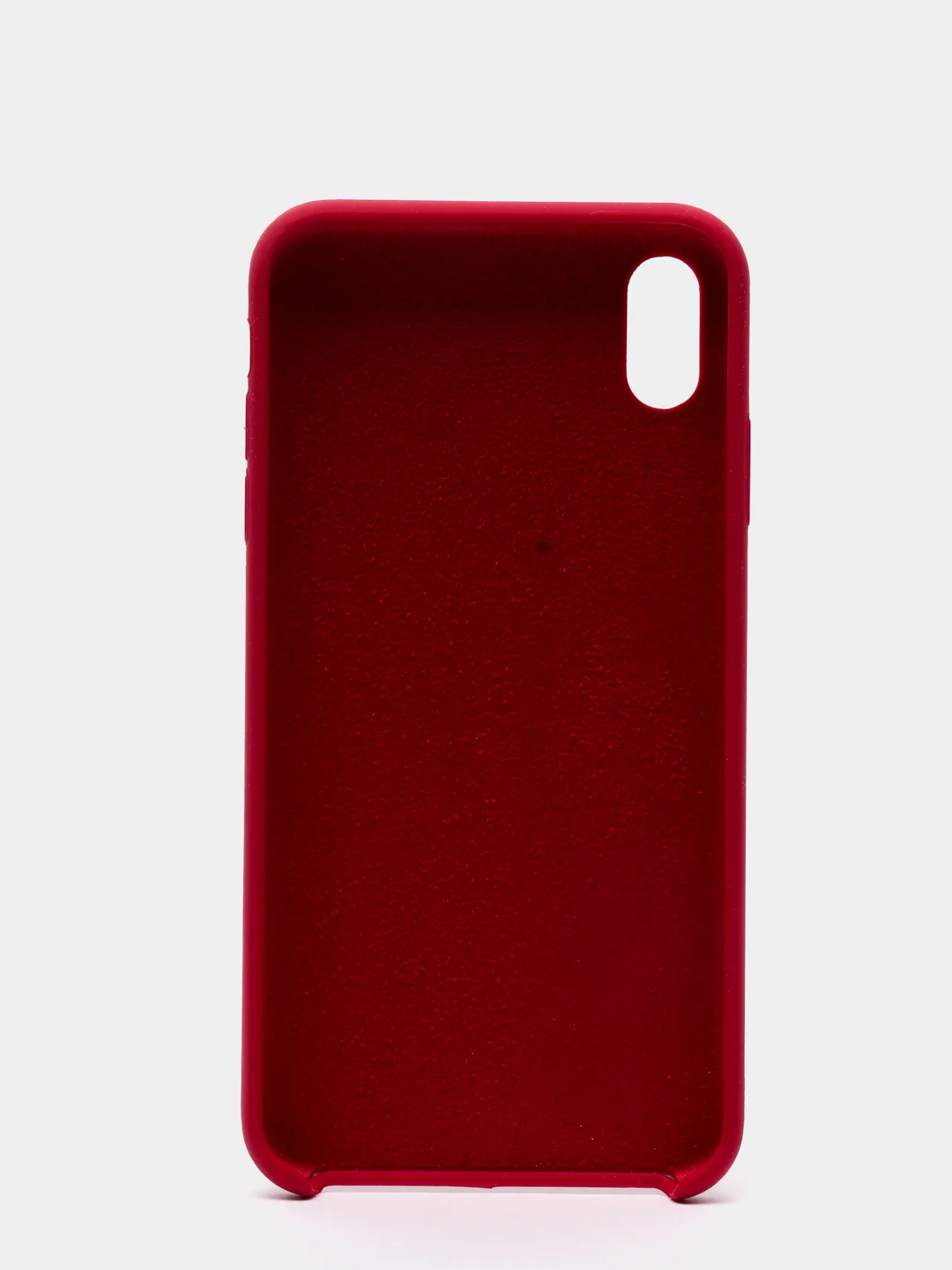 Багровый чехол Silicone Case силиконовый с микрофиброй IPhone 5/5s/SE 6/6s 7/8 7+/8+ X/XS / 11 / 12