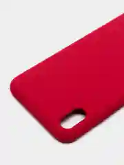 Багровый чехол Silicone Case силиконовый с микрофиброй IPhone 5/5s/SE 6/6s 7/8 7+/8+ X/XS / 11 / 12