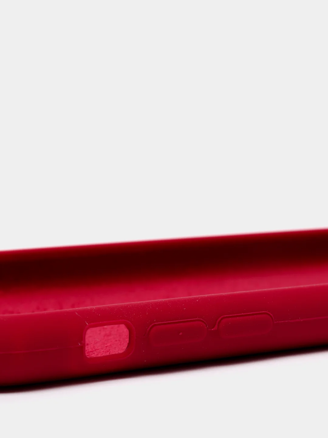 Багровый чехол Silicone Case силиконовый с микрофиброй IPhone 5/5s/SE 6/6s 7/8 7+/8+ X/XS / 11 / 12