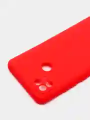 Красный чехол для Realme C21 силиконовый матовый