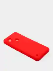 Красный чехол для Realme C21 силиконовый матовый