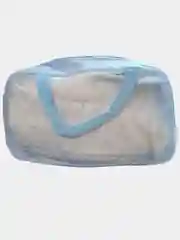 Косметичка прозрачная с рисунком банная