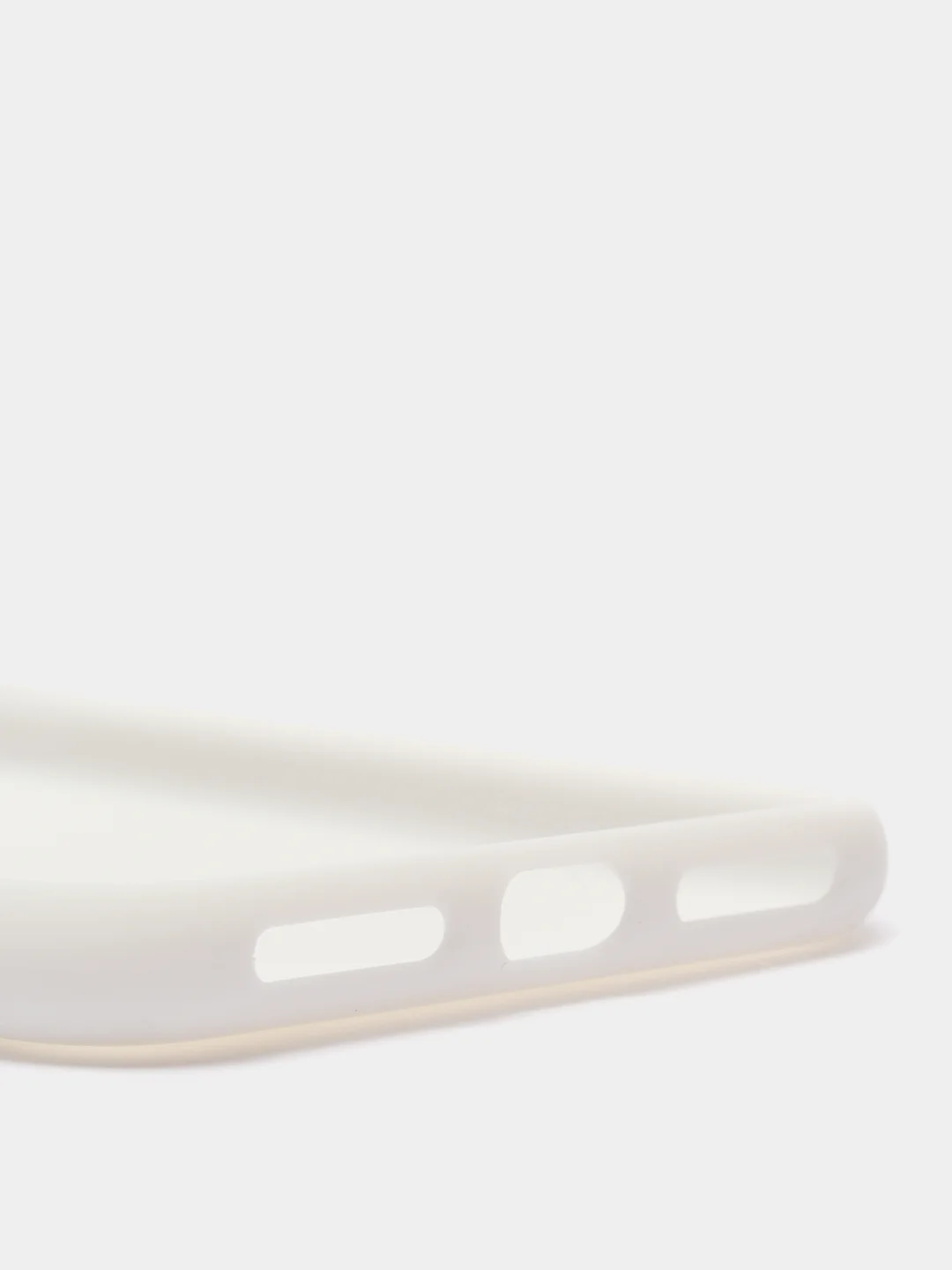 Белый чехол для Apple iPhone X / XS силиконовый, 14 цветов