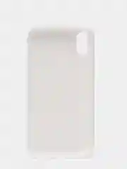 Белый чехол для Apple iPhone X / XS силиконовый, 14 цветов