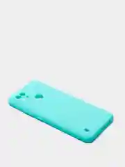 Бирюзовый чехол для Realme C21 силиконовый матовый