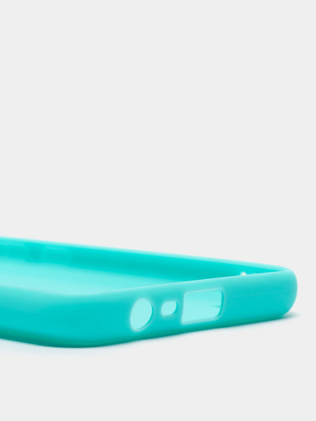 Бирюзовый чехол для Realme C21 силиконовый матовый