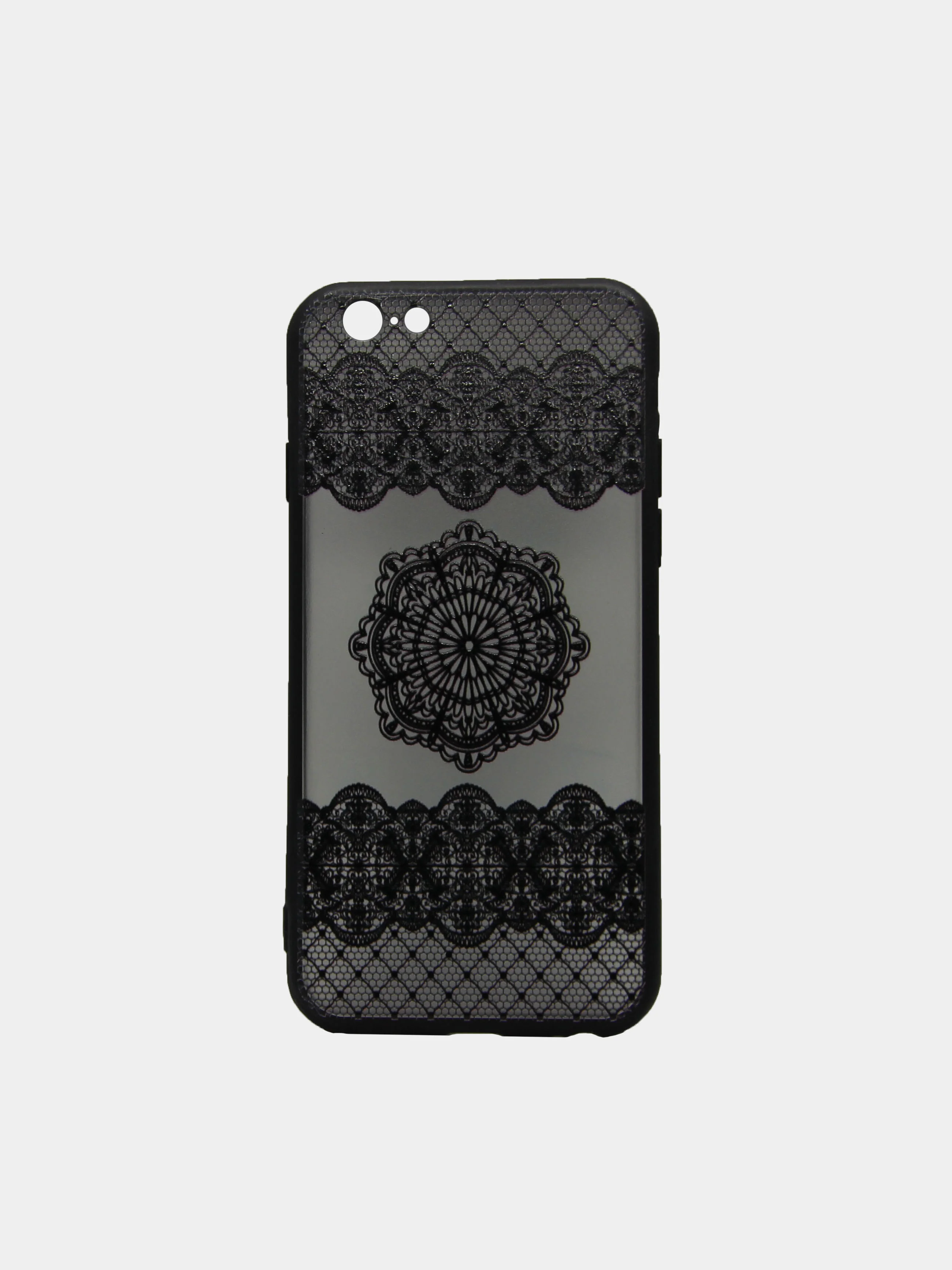 Хром чехол-накладка iPhone 6 / 6s пластиковый с рисунком