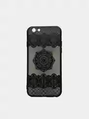 Хром чехол-накладка iPhone 6 / 6s пластиковый с рисунком