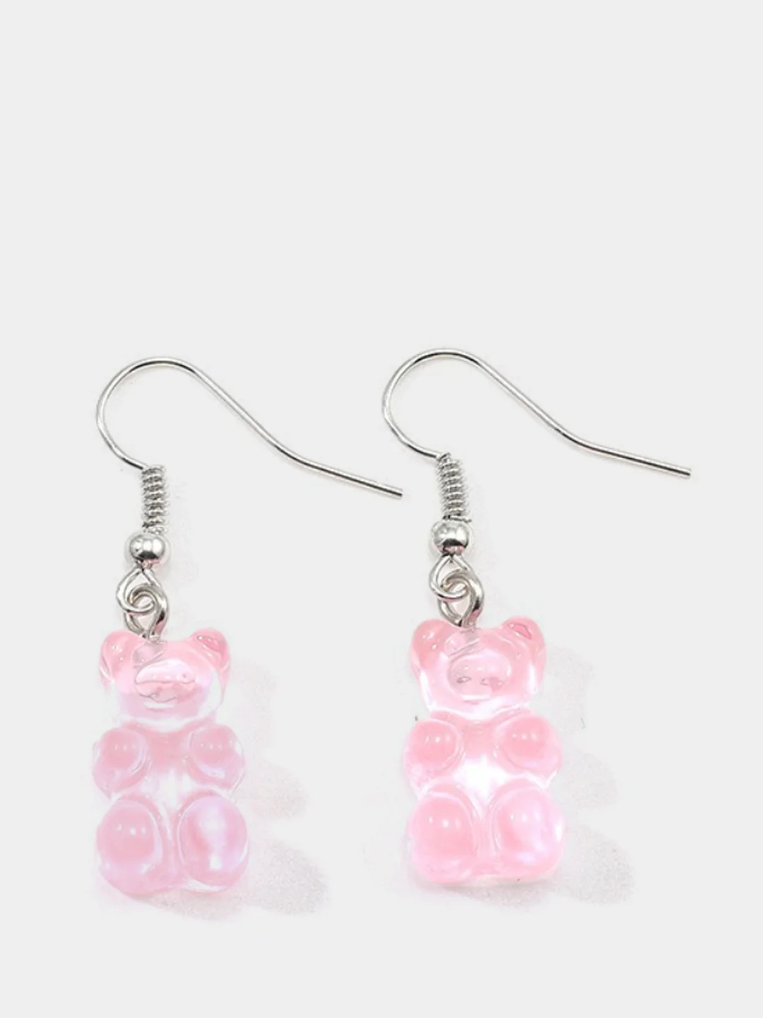 Конфетный серьги в форме мармеладных мишек - "Jelly Bear", 3.8 см