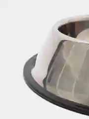 Миска из нержавеющей стали для кошек и собак. Для корма и воды. С нескользящим основанием