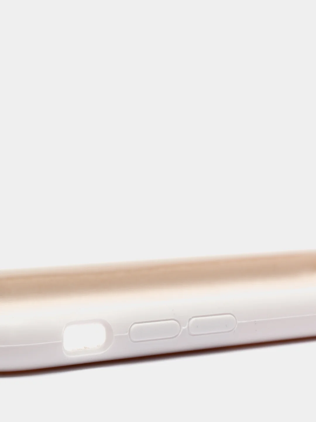 Бежевый меланж силиконовый чехол для Айфон 6/6s, 7/8, 7+/8+, X/Xs, Xr, 11, 11Pro, 11ProMax