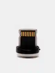Белый магнитный кабель microUSB, type-C, Lightning