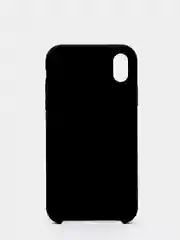 Черный чехол Silicone Case силиконовый с микрофиброй IPhone 5/5s/SE 6/6s 7/8 7+/8+ X/XS / 11 / 12