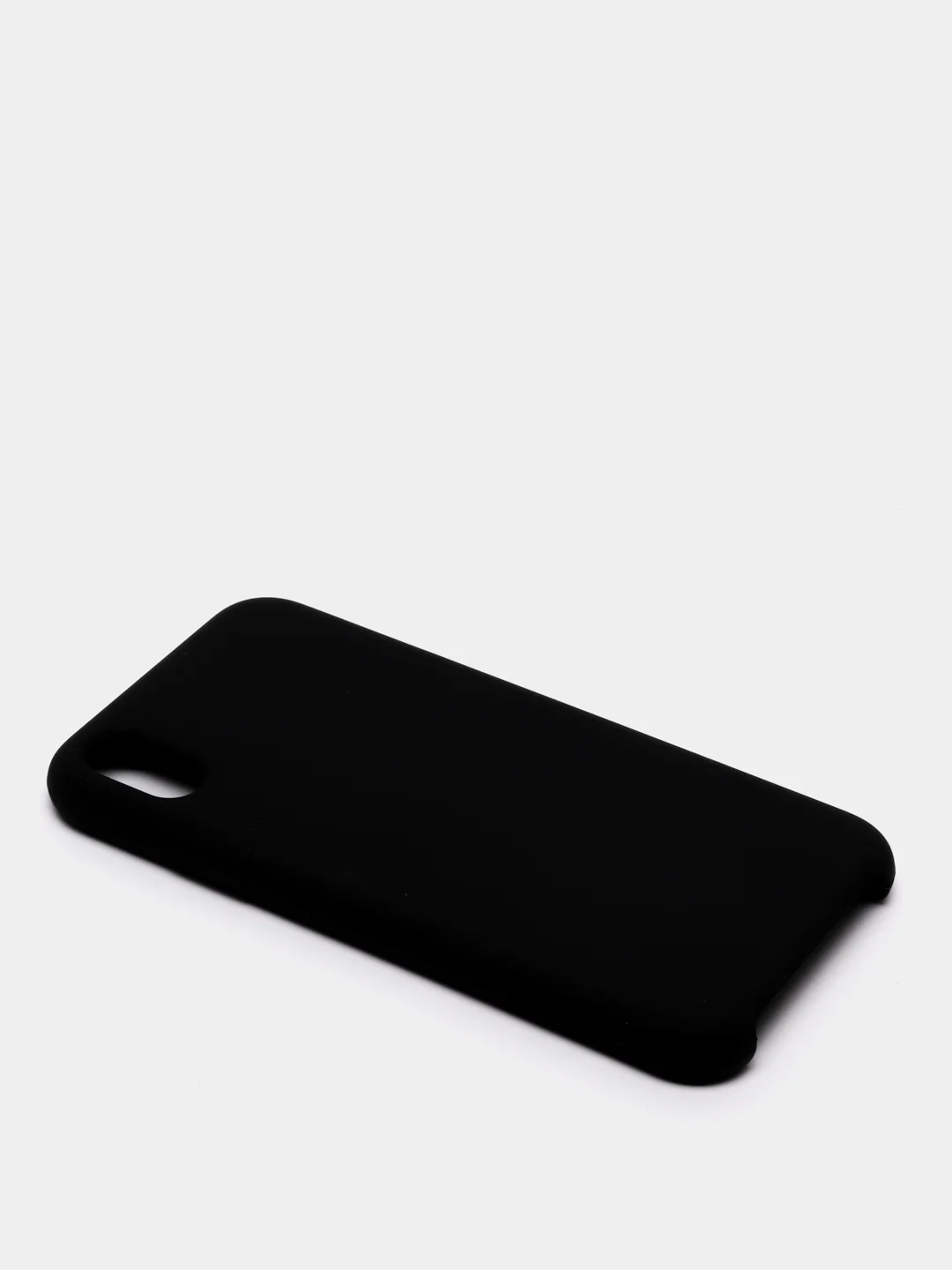 Черный чехол Silicone Case силиконовый с микрофиброй IPhone 5/5s/SE 6/6s 7/8 7+/8+ X/XS / 11 / 12