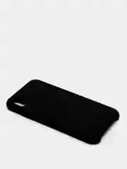Черный чехол Silicone Case силиконовый с микрофиброй IPhone 5/5s/SE 6/6s 7/8 7+/8+ X/XS / 11 / 12