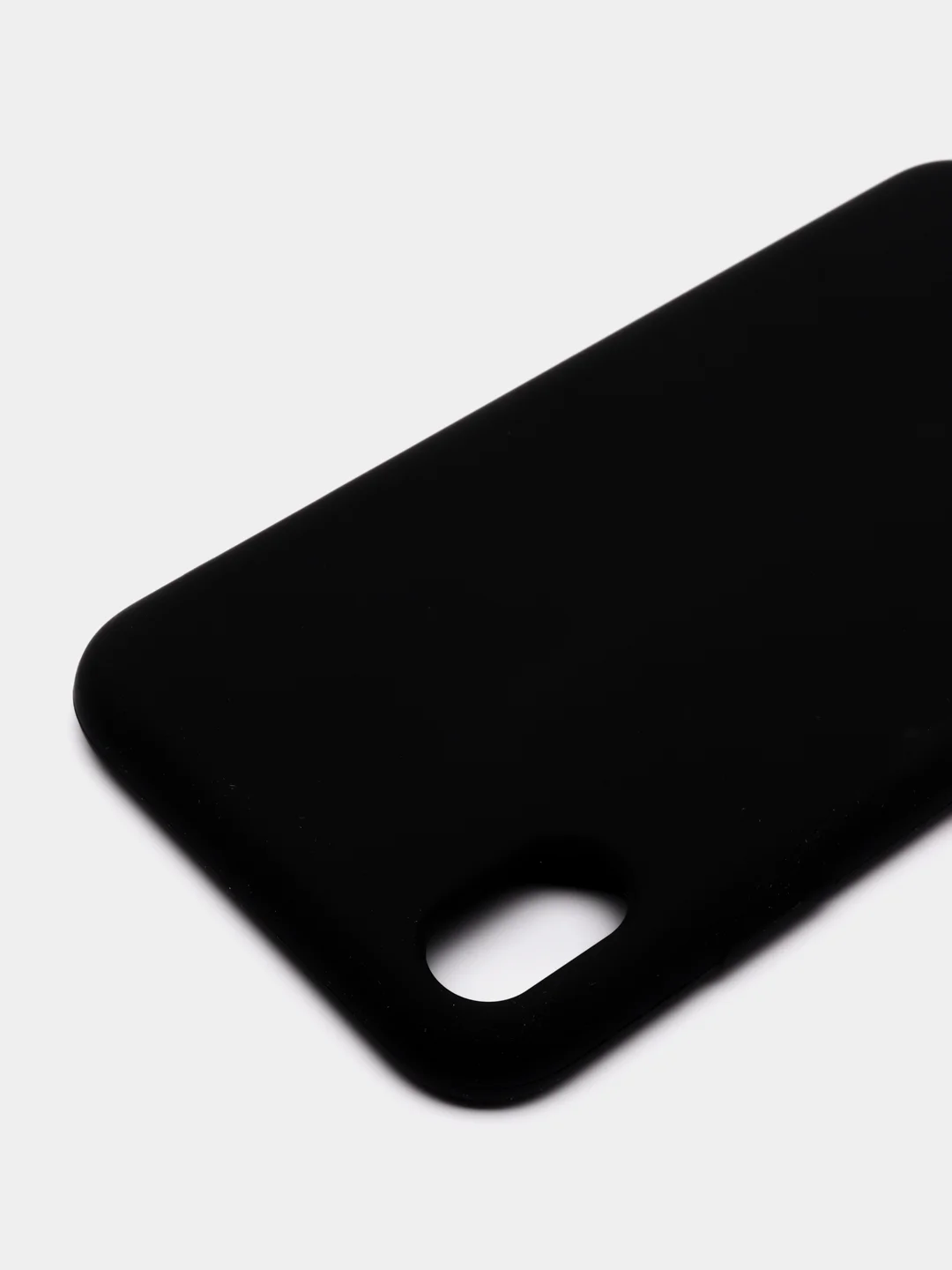 Черный чехол Silicone Case силиконовый с микрофиброй IPhone 5/5s/SE 6/6s 7/8 7+/8+ X/XS / 11 / 12