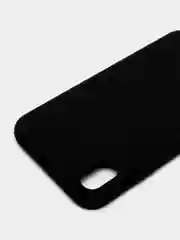 Черный чехол Silicone Case силиконовый с микрофиброй IPhone 5/5s/SE 6/6s 7/8 7+/8+ X/XS / 11 / 12