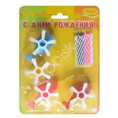 Свечи для тортика, праздничные фигурки