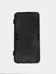 Черный чехол-книжка для Samsung A02, A02S, A22
