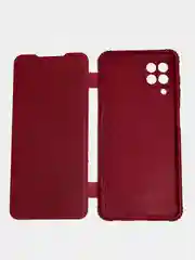 Красный чехол-книжка для Samsung A02, A02S, A22