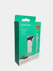 Автомобильное зарядное устройство (АЗУ) Borofone BZ15 + кабель Micro / Type-C / Lightning