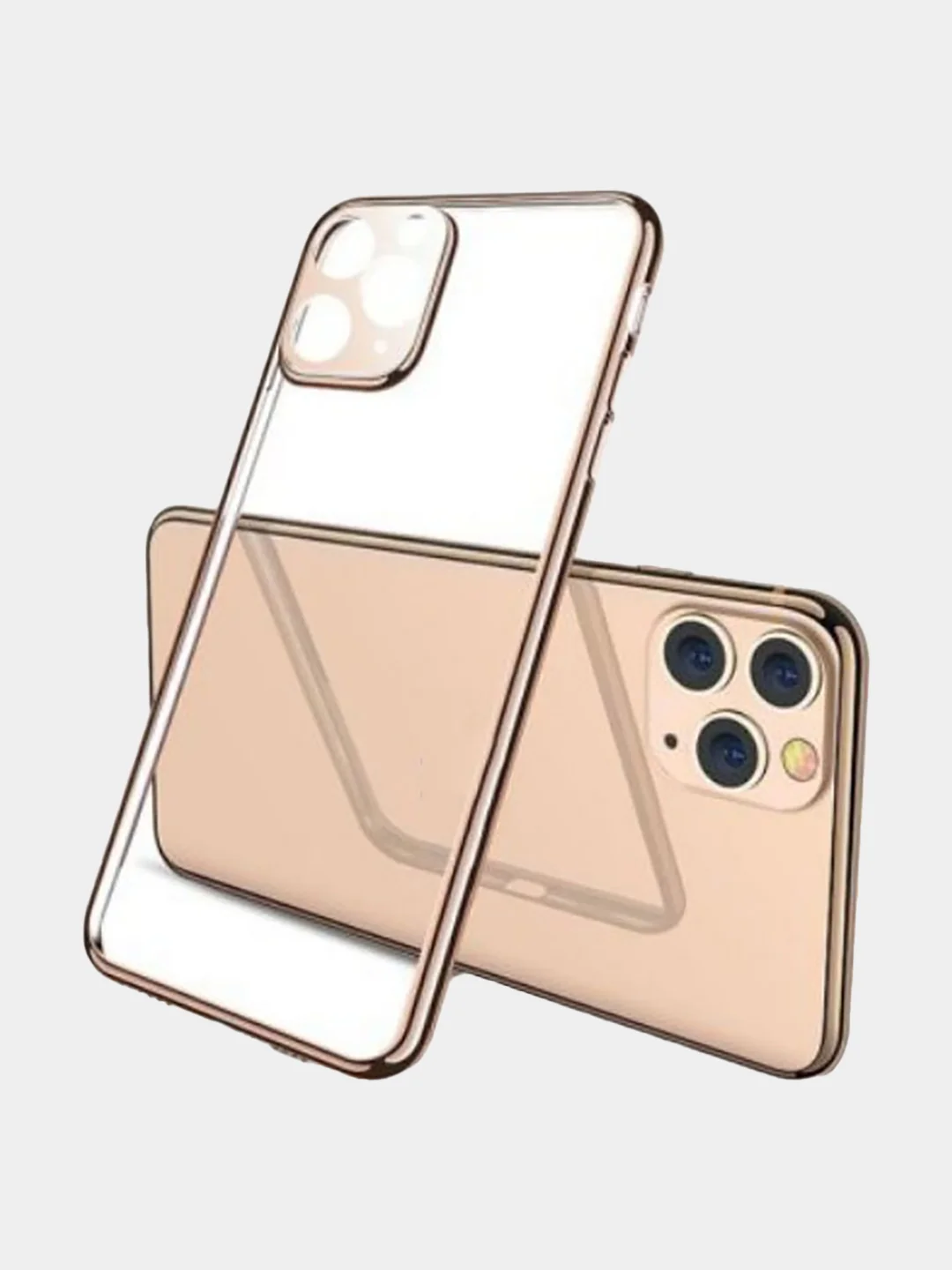 Золотой чехол для iPhone 11
