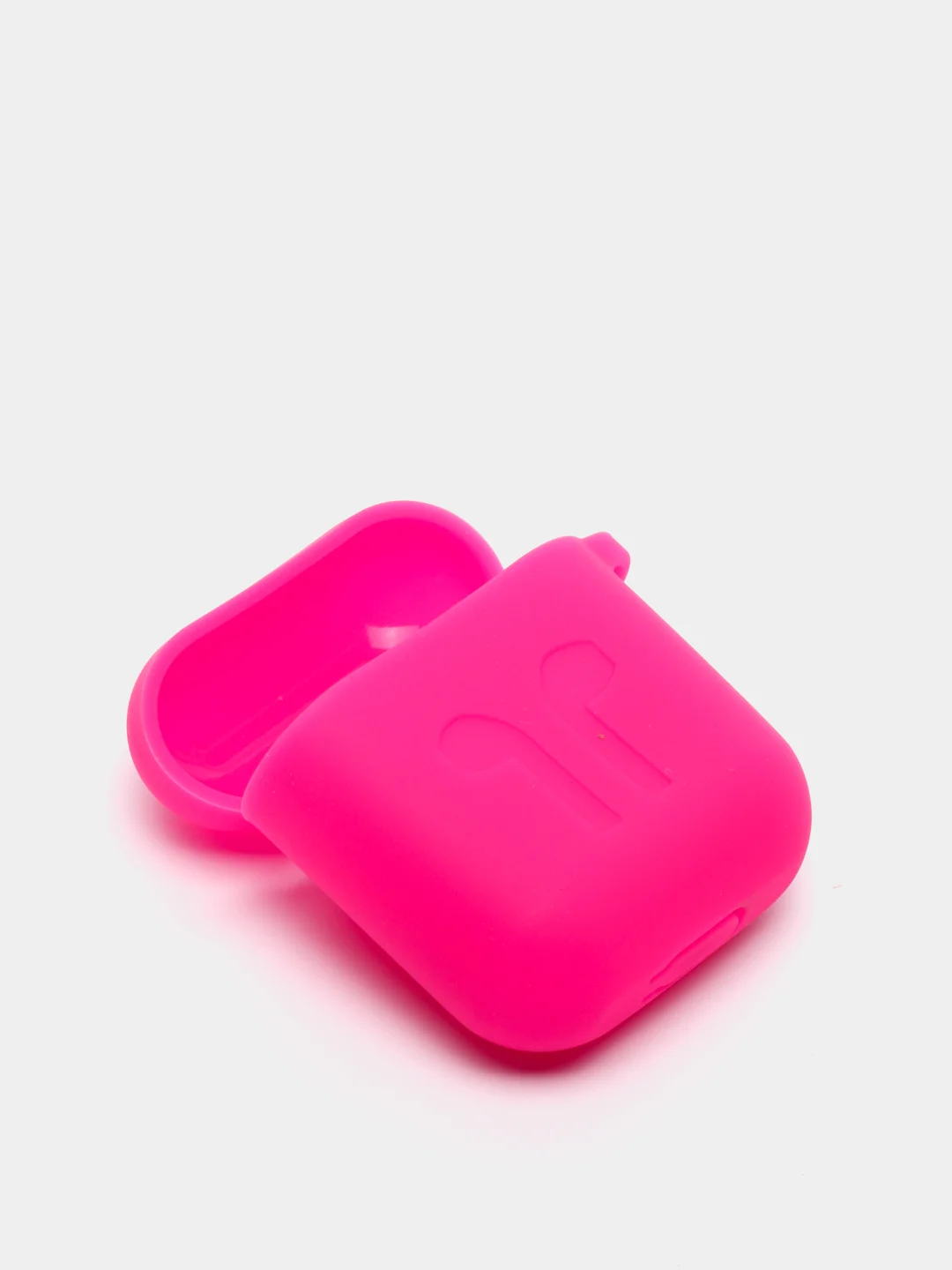 Фуксия чехол для беспроводных наушников - бокса Airpods