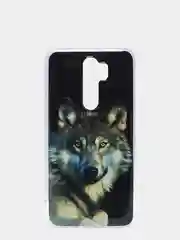Черный чехол силиконовый для Xiaomi Redmi Note 8 Pro, с рисунком