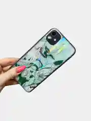 Зеленый чехол для iPhone 11, 12/12Pro, 12Pro Max