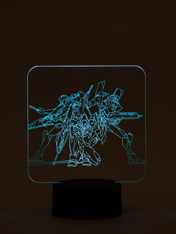 Ночник 3D светодиодный аниме "Евангелион", USB