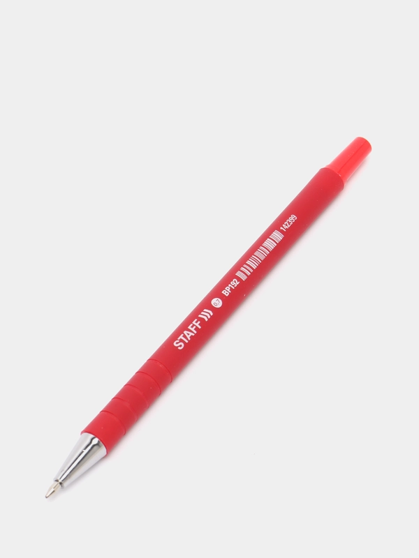 Ручка шариковая STAFF "EVERYDAY", КРАСНАЯ, 50 шт