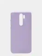 Сиреневый чехол для Xiaomi Redmi Note 8 Pro силиконовый, матовый, однотонный