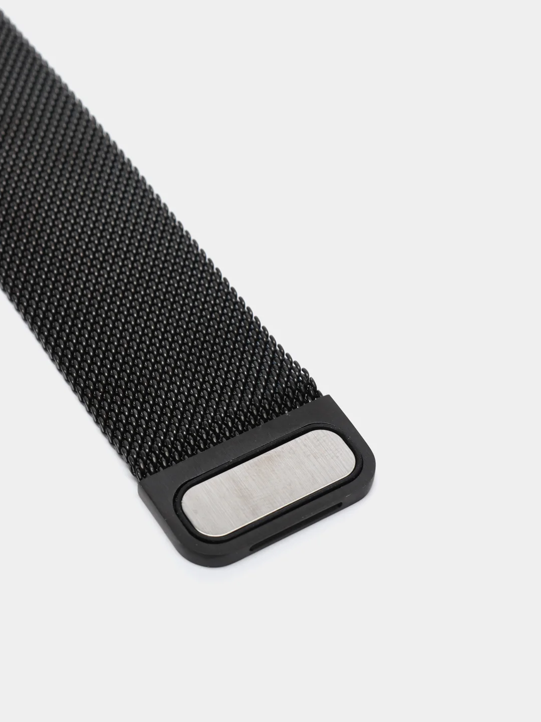 Черный ремешок для Apple Watch миланская петля iWatch