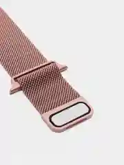 Розовый ремешок для Apple Watch миланская петля  iWatch
