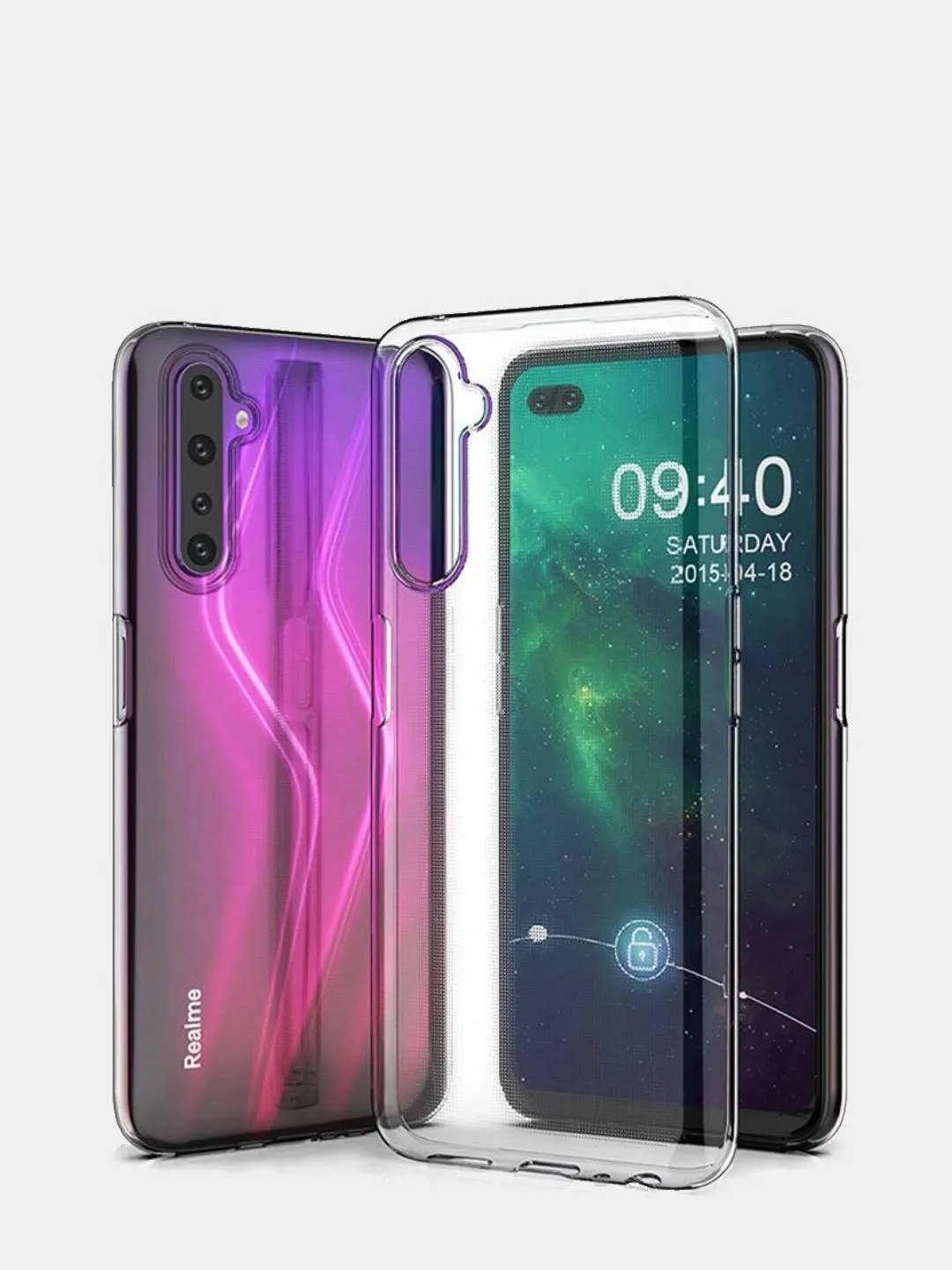 Чехол прозрачный силиконовый 1.5 мм для OPPO Realme 6 Pro, 6S, 8 Pro купить  по цене 29.47 ₽ в интернет-магазине Магнит Маркет