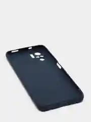 Темно-синий чехол Xiaomi Redmi Note 10 / Redmi Note 10S / Poco M5s силиконовый цветной матовый