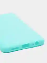 Бирюзовый чехол Xiaomi Redmi Note 10 / Redmi Note 10S / Poco M5s силиконовый цветной матовый