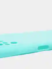 Бирюзовый чехол Xiaomi Redmi Note 10 / Redmi Note 10S / Poco M5s силиконовый цветной матовый