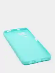 Бирюзовый чехол Xiaomi Redmi Note 10 / Redmi Note 10S / Poco M5s силиконовый цветной матовый