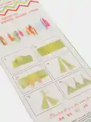Зеленый гирлянды подвесные, кисточки