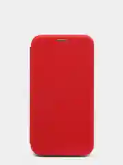 Красный чехол книжка Samsung Galaxy J4 2018, Самсунг Галакси Джи4 2018