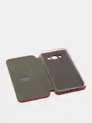 Красный чехол книжка на Samsung Galaxy J7 2016 (J710), Самсунг Галакси Джи7 2016 (Джи710)