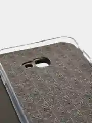 Синий чехол-книжка Samsung Galaxy J4+/J4 Plus (Самсунг Галакси Джи 4+/Джи 4 Плюс)