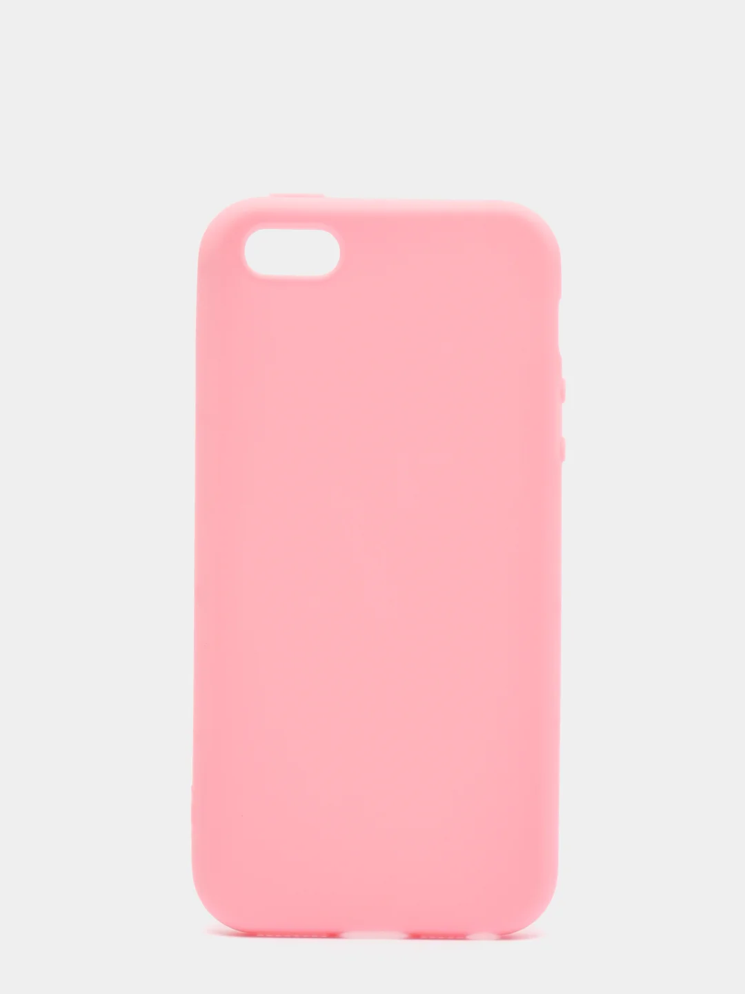 Розовый чехол силиконовый на iPhone 5, 5s, 6, 6s, 7, 8, SE 2020, X, XR, XS Max, 12 14 Pro, 13 mini