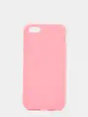 Розовый чехол силиконовый на iPhone 5, 5s, 6, 6s, 7, 8, SE 2020, X, XR, XS Max, 12 14 Pro, 13 mini