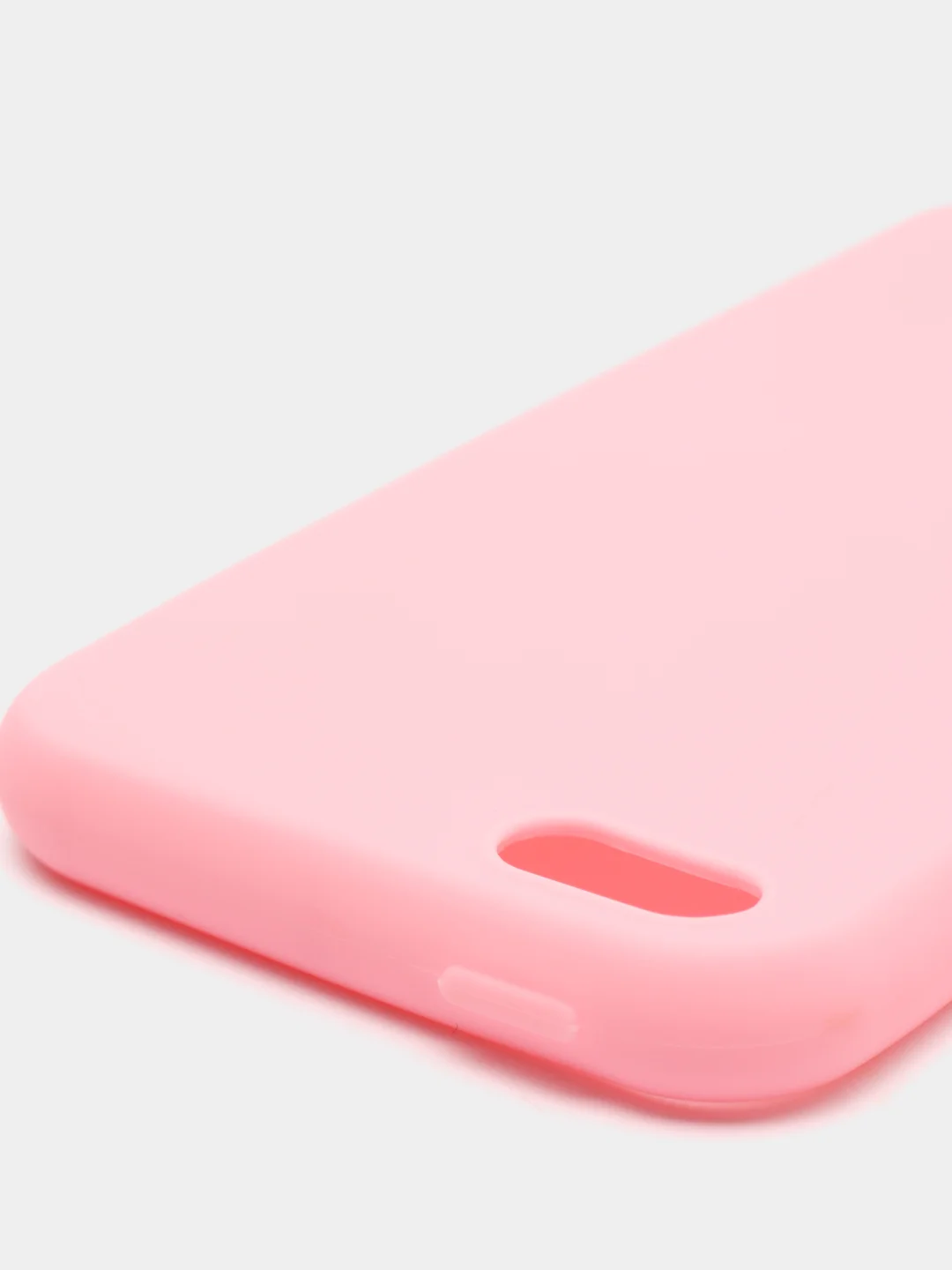 Розовый чехол силиконовый на iPhone 5, 5s, 6, 6s, 7, 8, SE 2020, X, XR, XS Max, 12 14 Pro, 13 mini