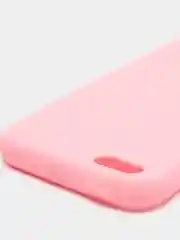 Розовый чехол силиконовый на iPhone 5, 5s, 6, 6s, 7, 8, SE 2020, X, XR, XS Max, 12 14 Pro, 13 mini